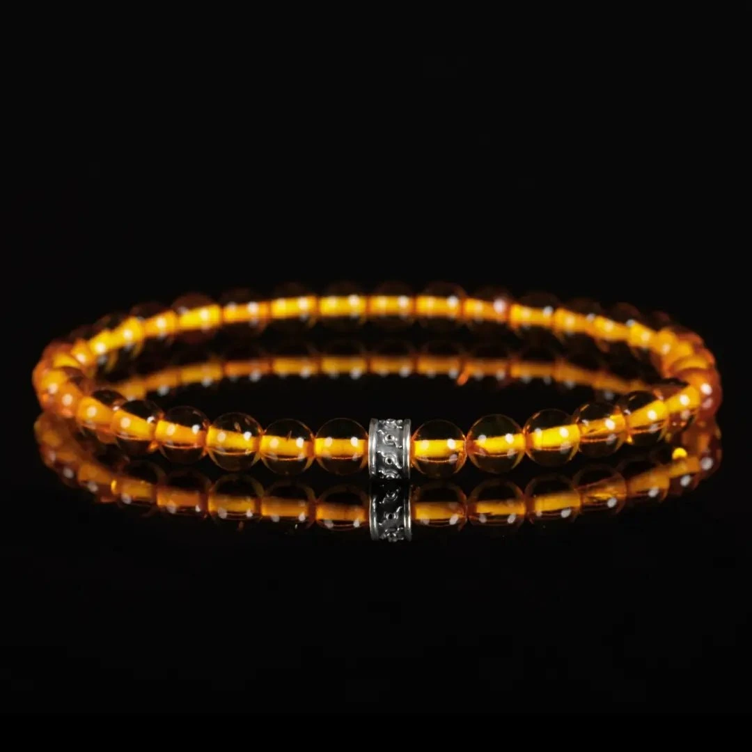Baltic Amber Bracelet VIII (6mm) 1 Baltic Amber Bracelet VIII (6mm)