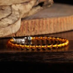 Baltic Amber Bracelet VII (6mm) -Aurum Brothers Amber 3