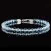 Aquamarine Bracelet 30 Carat (5-5.5mm)