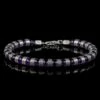 Armored Amethyst Bracelet VIII (6mm)