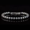 Armored Matte Onyx Bracelet VII (6mm)