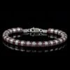 Armored Strawberry Quartz Bracelet II (6mm)