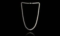 Pearl - Silver Necklace V (7mm) -Aurum Brothers AurumBrothers2023 304 Edit Optimized