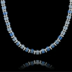 Blue Aventurine Necklace IV (6mm)