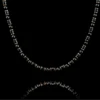 Black Onyx Necklace V (4mm)