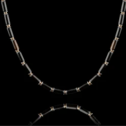 Ebony Wood Necklace I (6mm)