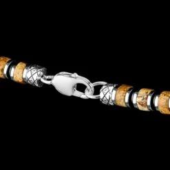 Landscape Jasper Necklace VII (6mm) 7 Landscape Jasper Necklace VII (6mm) -Aurum Brothers AurumBrothers2024 956 Edit Copia