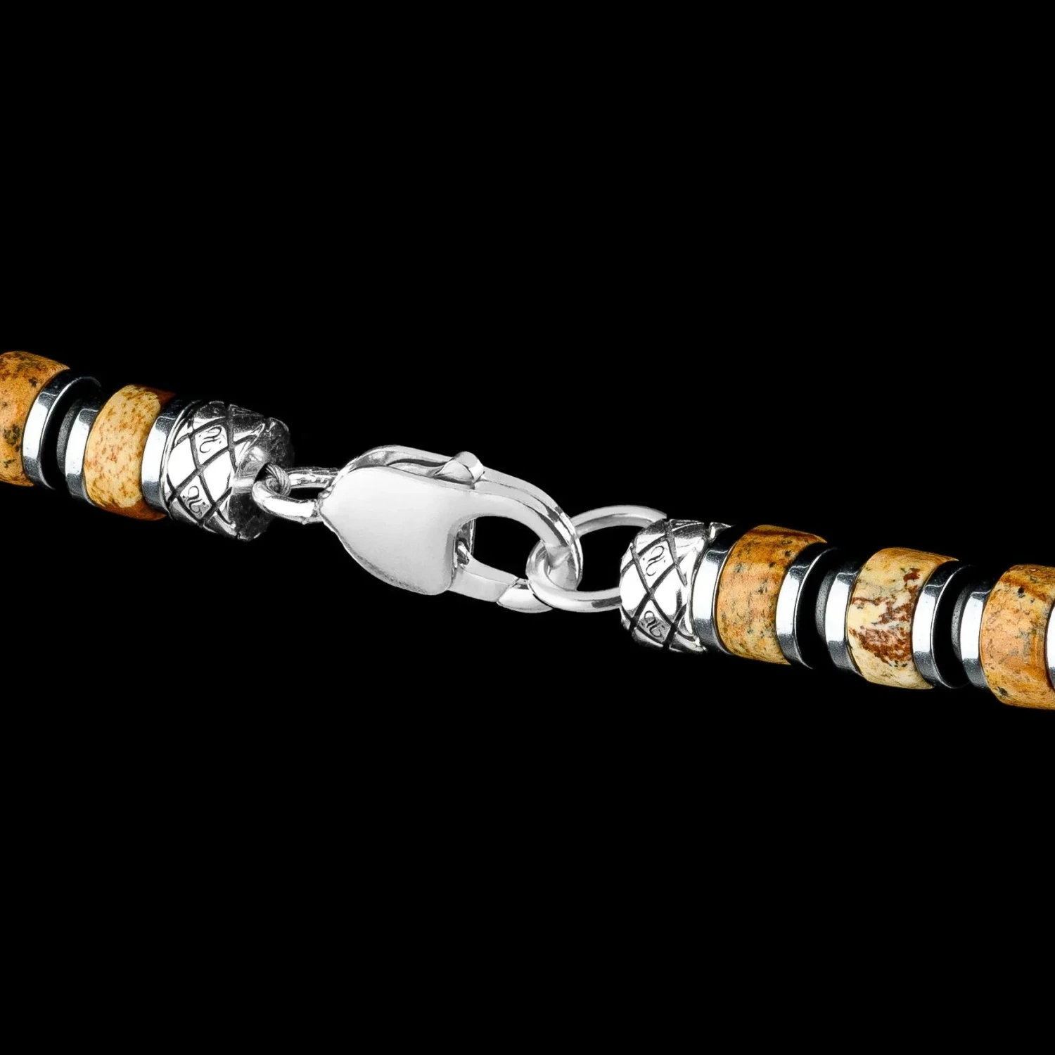 Landscape Jasper Necklace VII (6mm) 4 Landscape Jasper Necklace VII (6mm) - Image 4