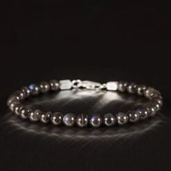 Black Labradorite Bracelet III (6mm)
