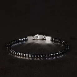 Black Tourmaline Bracelet XX (3mm)