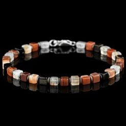 Botswana Agate Bracelet I (4mm)
