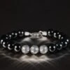 Burmese Black Jade Nascor Bracelet I (10mm)