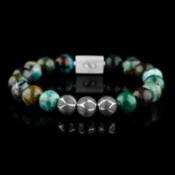 Stormborn Crest Duo Pack -Aurum Brothers Chrysocolla Nascor Bracelet I 10mm