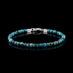 Azurite Path Duo Pack -Aurum Brothers ChrysocollaBraceletVIII 4mm webp