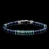 Emerald-Topaz-Sapphire Bracelet I (3-4.5mm)