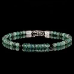 Aurum Brothers 13 Emerald Bracelet XIV (3-4mm)