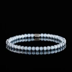 Hematite - Blue Bracelet I (4mm)