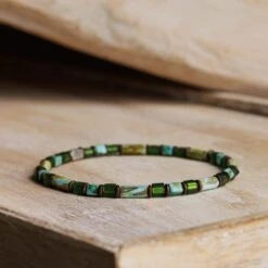 Hematite Mixed Blue/Green Bracelet I (4mm) -Aurum Brothers HematitemixedbluegreenI