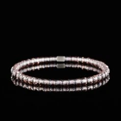 Hematite - Pink Bracelet I (4mm)
