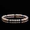 Hematite - Pale Pink Bracelet I (4mm)