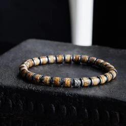 Landscape Jasper Bracelet VII (6mm) -Aurum Brothers Landscape Jasper VII 1 21e7a99f 6d5f 488d bc64 33037249a252