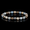 Lemurian Aquatine Calcite Bracelet III (6.5-7mm)