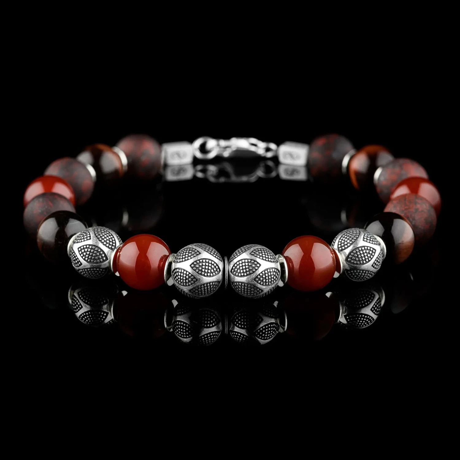 Mixed Red Nascor Bracelet I (10mm) 1 Mixed Red Nascor Bracelet I (10mm)