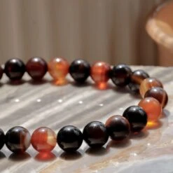 Multitoned Agate Bracelet I (8mm) -Aurum Brothers MultitonedAgateBraceletI 8mm 2