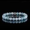 Multitoned Blue Aquamarine Bracelet XV (8mm)