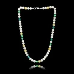 Pearl Necklace XVII (8mm) -Aurum Brothers Necklacefull 1