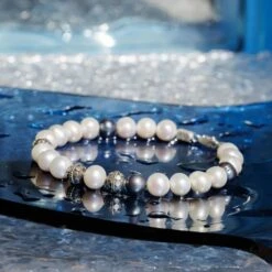 Pearl Bracelet VIII (7-8mm) -Aurum Brothers Pearl bracelet VIII