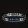 Blue Sapphire Bracelet XV (4-6mm)