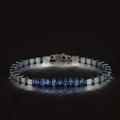 Blue Sapphire Bracelet XV (4-6mm)