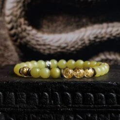 Golden Murano - Serpentine Bracelet III (8mm) 5 Golden Murano - Serpentine Bracelet III (8mm) -Aurum Brothers Serpentine goldmurano1