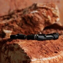 Shungite Bracelet II (6-8mm) -Aurum Brothers ShungiteII2