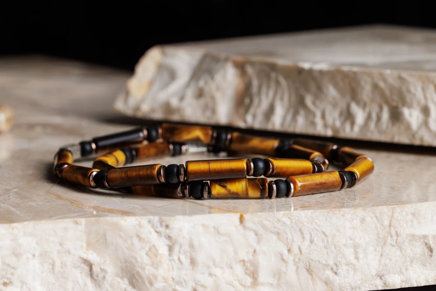 Tiger Eye Bracelet IV (4mm) 5 Tiger Eye Bracelet IV (4mm) - Image 5