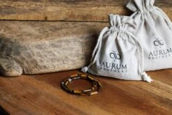 Tiger Eye Bracelet IV (4mm) 16 Tiger Eye Bracelet IV (4mm) -Aurum Brothers Tiger Eye IV