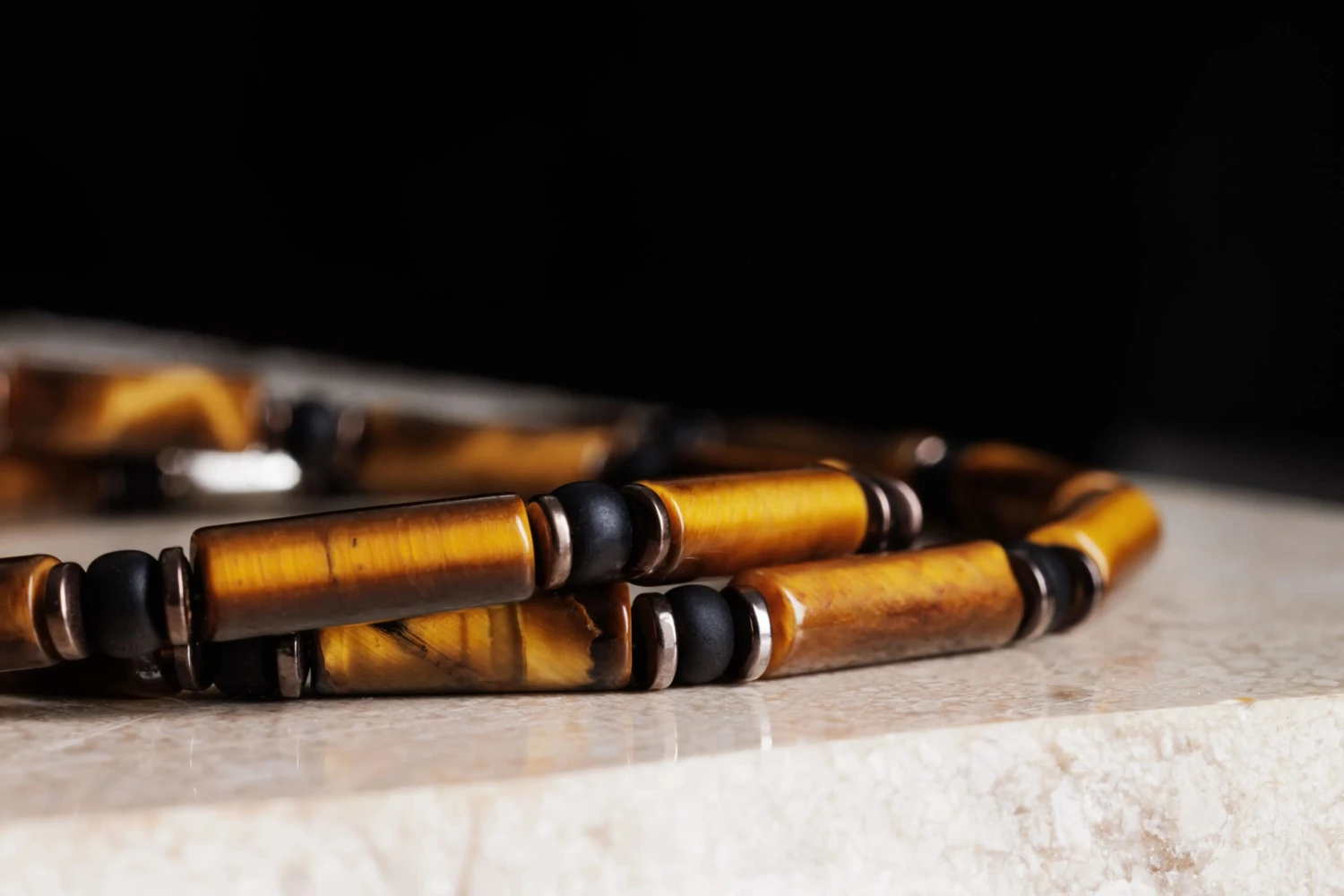 Tiger Eye Bracelet IV (4mm) 4 Tiger Eye Bracelet IV (4mm) - Image 4