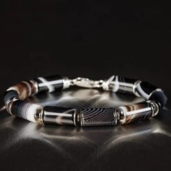 Tuxedo Agate Bracelet I (8mm)
