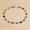 White Gold Multicolor Bracelet IV (7x5mm)