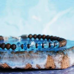 Aquamarine Bracelet VI (3-5mm) -Aurum Brothers edit Leandra Aquamarine VI 2