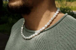 Pearl Necklace X (9-10mm) -Aurum Brothers pearl necklace baroque2 694943