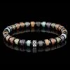 Amazonite-Amethyst-Aventurine-Jade-Labradorite-Landscape Jasper Bracelet IV (6mm)