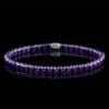 Amethyst Bracelet V (4mm)