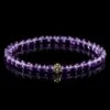 Amethyst Gold Bracelet I (6mm)