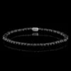 Black Agate Bracelet VI (4mm)