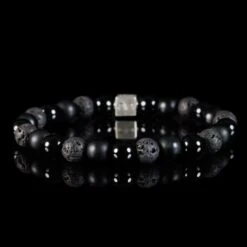 Black Mixed Bracelet II (8mm)