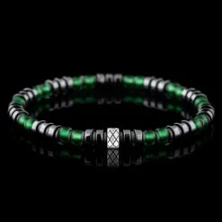 Aurum Brothers 21 Dark Hematite Green Bracelet II (6mm)