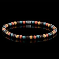 Hematite - Multicolor Bracelet XVIII (4mm)