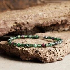 Ruby In Zoisite Bracelet III (5mm) -Aurum Brothers square1 RubyinZoisiteBraceletIII 5mm